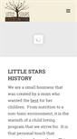 Mobile Screenshot of littlestarsme.com